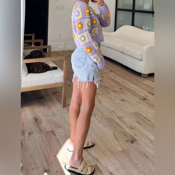 Talulah Crochet Knit Cardigan - Picture 2 of 3